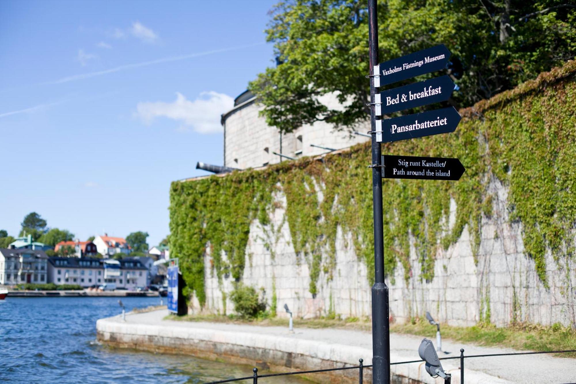 Kastellet Bed & Breakfast Vaxholm Buitenkant foto